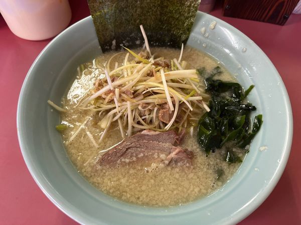 「ネギラーメン　麺硬め」@ラーメンショップ 埼大店の写真