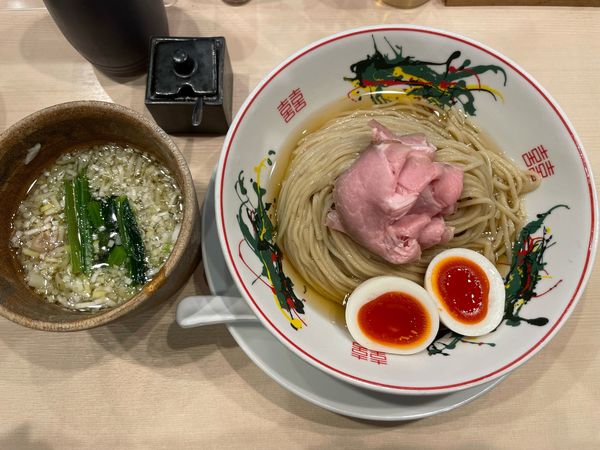 「ちょっとずつ鰹昆布水つけめん(¥1,200)」@つけめん金龍の写真