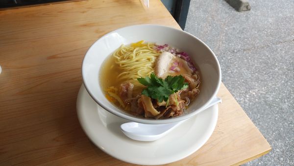 「ゆず潮肉そば」@麺屋 宮一の写真