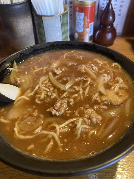 「カレーラーメン（700円）」@カレーうどん あげは。の写真