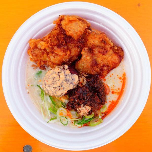 「【東京 八咫鶯】口熊野タンタン麺ver ’22＋α」@東京ラーメンフェスタ2022 supported by Rakutenの写真