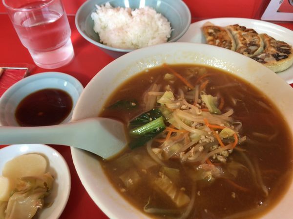 「本日の定食（麺定食）」@中華料理 珍来の写真