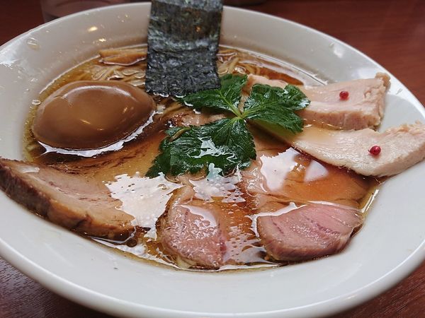 「特製醤油らーめん」@中華そば 七麺鳥の写真