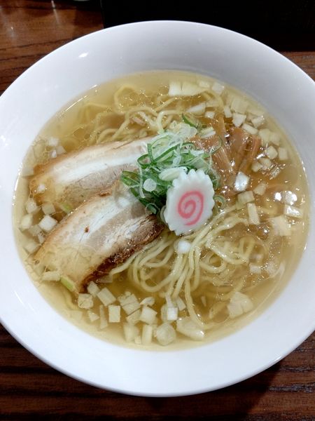 「鶏だし塩らぁ麺　780円」@鶏哲の写真