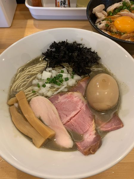 「濃厚煮干しらーめん」@煮干らーめん 川むらの写真