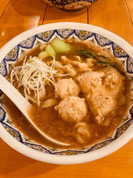 「海老のみその旨ラーメン」@中国ラーメン 揚州商人 第二産業南中野店の写真