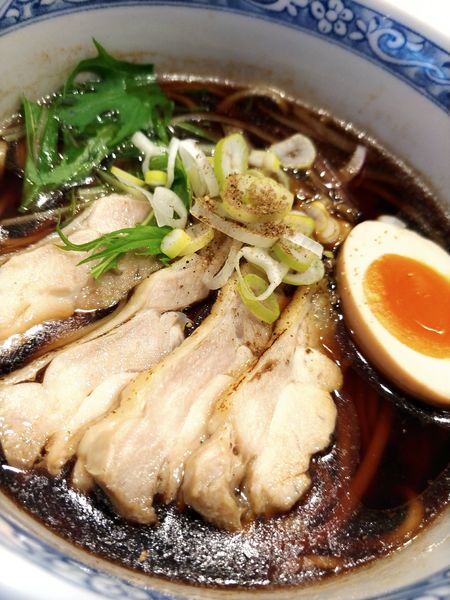 「但馬鶏の中華そば」@鶏白湯そば 松もとの写真