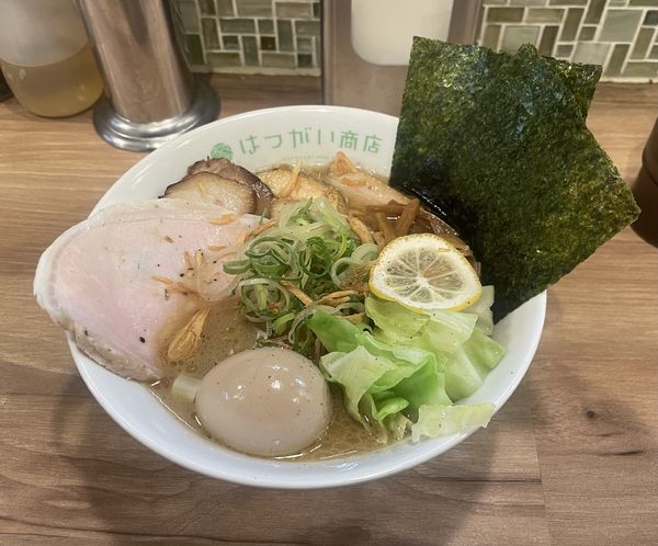 「【限定】コッテリネギ塩」@はつがい商店の写真