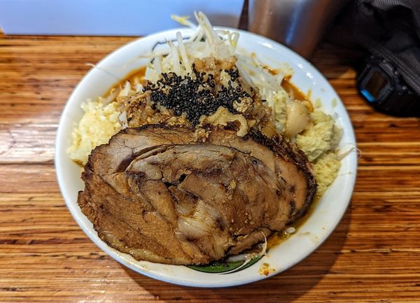 「雷味噌 (ウデ肉)」@雷 松戸駅東口店の写真
