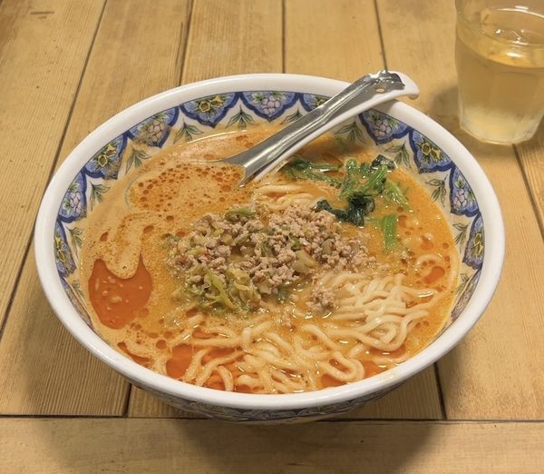 「タンタン麺 揚州麺」@中国ラーメン 揚州商人 稲毛海岸店の写真