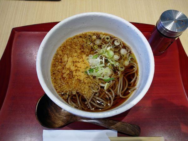 「たぬきそば（600円）」@そばじ アトレ川崎店の写真