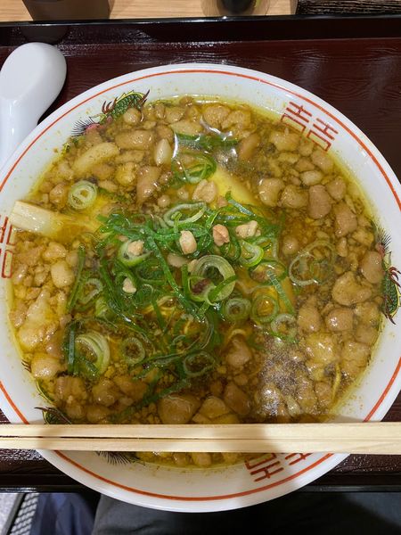 「尾道カレーそば大盛」@尾道中華そば 渡なべの写真