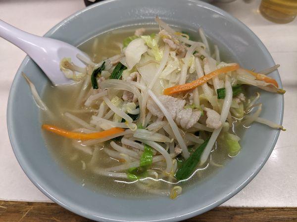 「湯麺（タンメン）」@珍々軒の写真