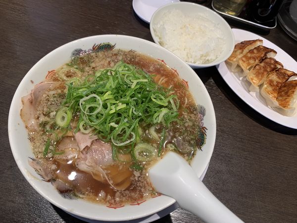 「ラーメン(餃子定食)」@来来亭 鴻巣店の写真