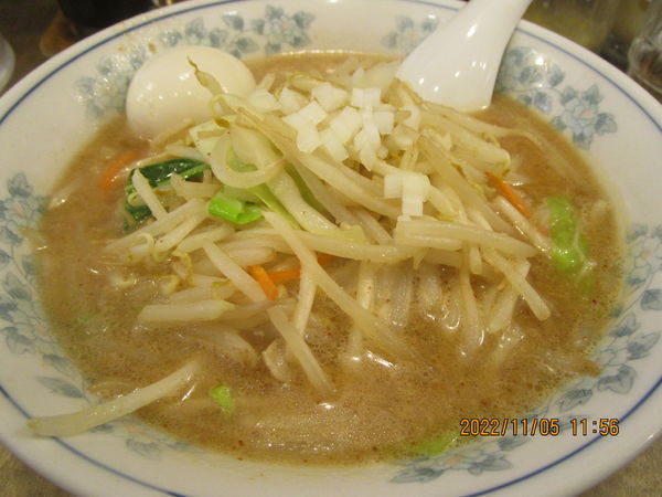 「味噌ラーメン TP味玉 980円」@味噌らーめんと中華 てつまるの写真