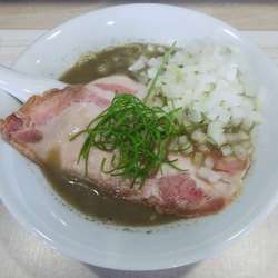 煮干そば【塩】＋ 玉ねぎ