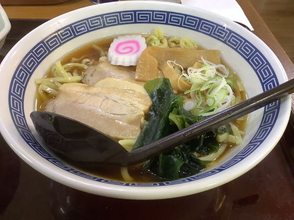 「しょうゆラーメン 520円」@山田うどん 貝塚インター店の写真