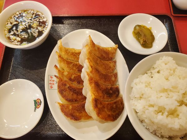 「餃子セット」@翠葉 宮元町店の写真