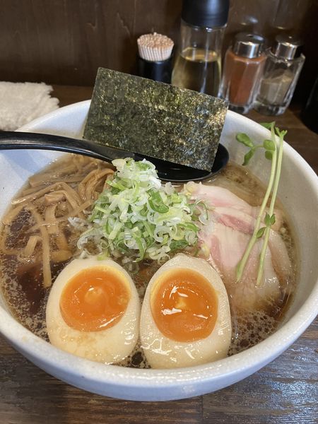 「特製中華そば（950円）」@中華そば 西のの写真