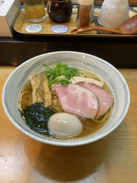 「味玉いりこそば　910円」@讃岐ラーメン 香麦の写真