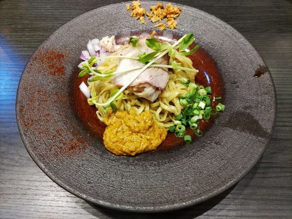 「和え玉・赤雲丹のソース」@論露に不二の写真