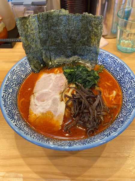 「ファイヤーラーメン」@横浜ラーメン 北村家の写真