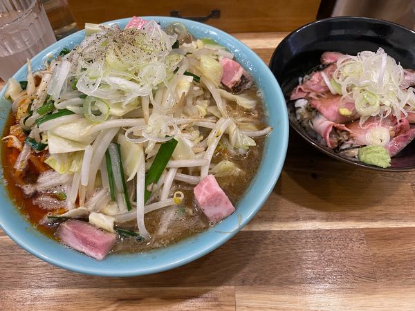 「タンメン」@仙臺自家製麺こいけ屋分店 綠栽の写真