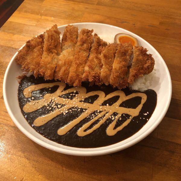 「赤身かつカレー」@ロダンの写真