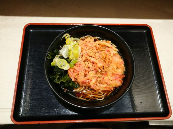 「紅ショウガ天そば」@名代 富士そば 川崎西口店の写真