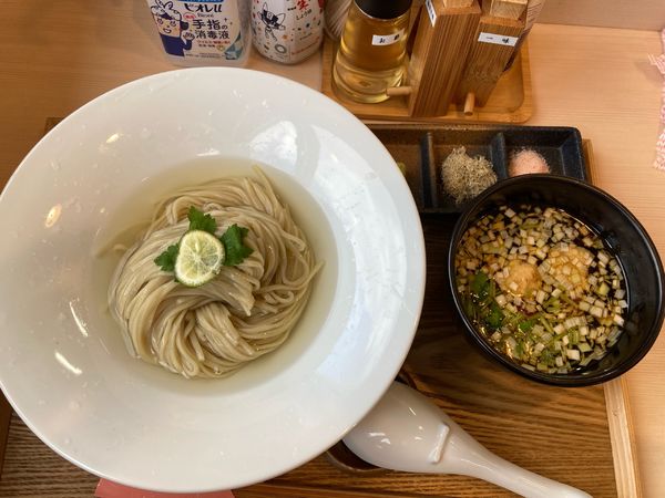 「昆布水つけ麺　醤油」@麺処 隆の写真