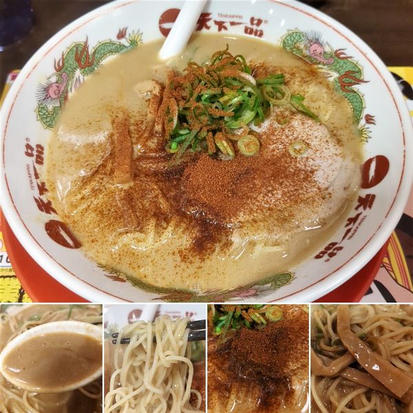 「こってり＋１辛粉＝940円」@天下一品 上野アメ横店の写真