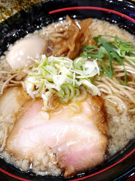 「味玉背脂そば」@麺屋 えぐちの写真