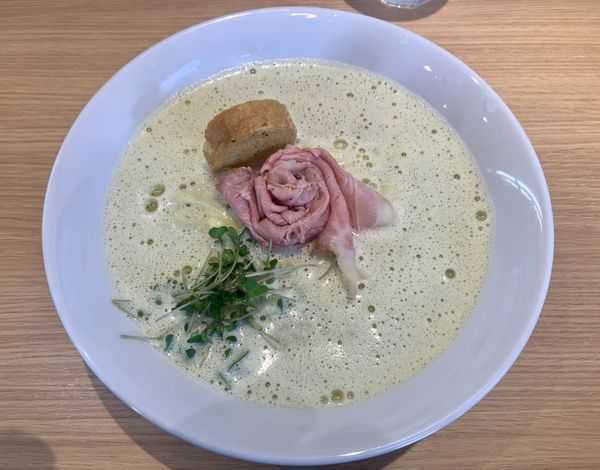 「あさりカルボ950円」@La Maison du Ramen ビスクの写真