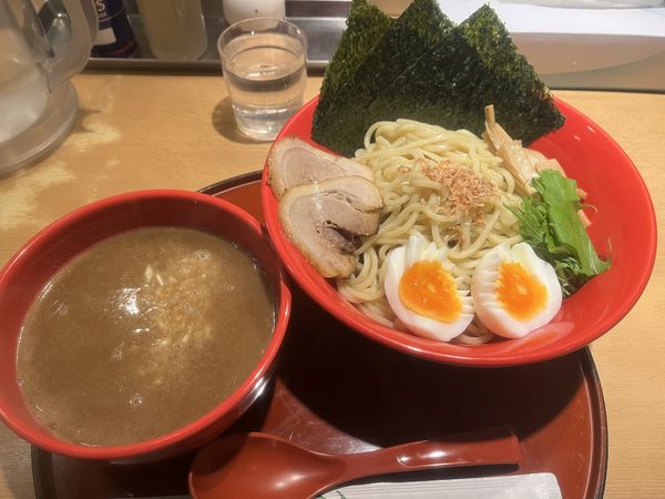 「特製海老つけそば_1100円」@えびそば えび助の写真