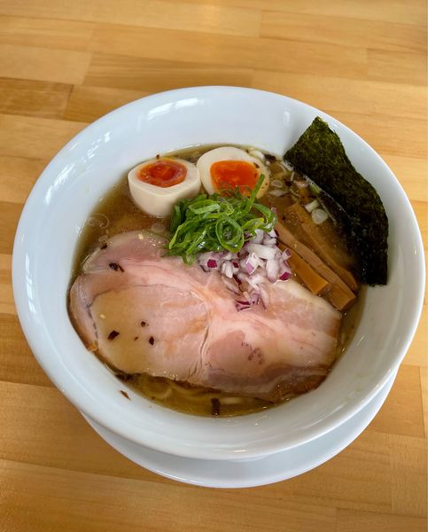 「特製芳醇煮干し(塩)」@自家製ラーメン アイリーの写真