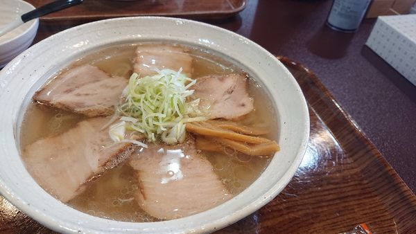 「会津山塩ラーメン」@奥裏磐梯らぁめんやの写真
