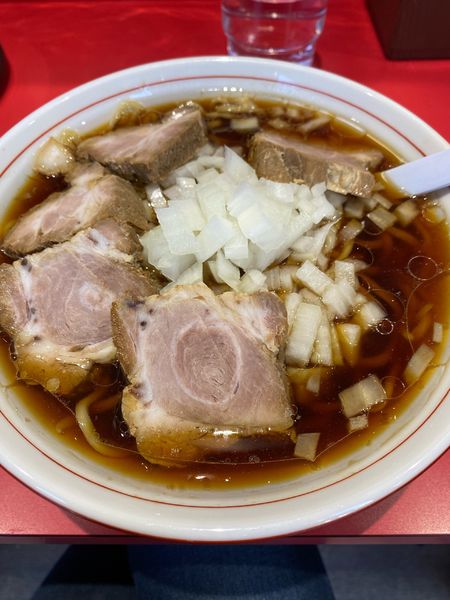「竹岡式ラーメン（中盛）」@竹岡式ラーメン 世良の写真