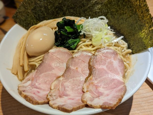 「極潤鶏白湯そば850円」@麺道楽 神楽やの写真