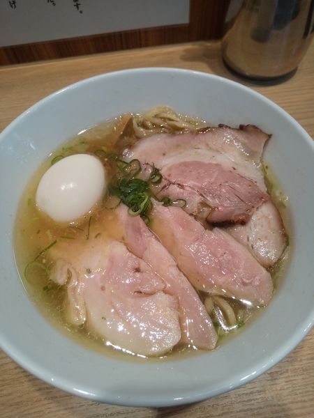 「しお全部のせ1300円」@しおらーめん進化 2ndの写真