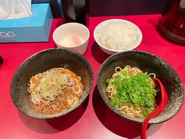 「ハーフ&ハーフセット」@くにまつ+武蔵坊の写真