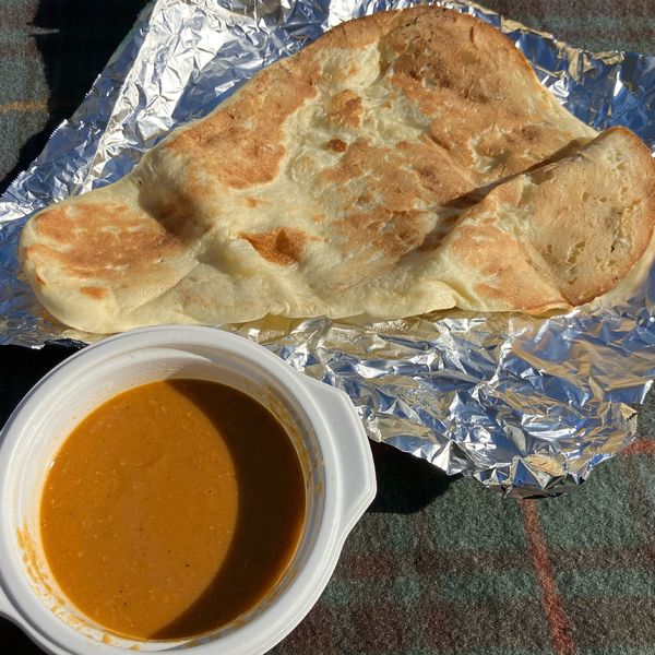 「キーマカレー＋ナン500円」@ジャパンバードフェスティバルの写真