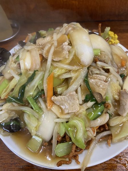 「カタヤキ　大盛り」@中華料理 亀田屋の写真