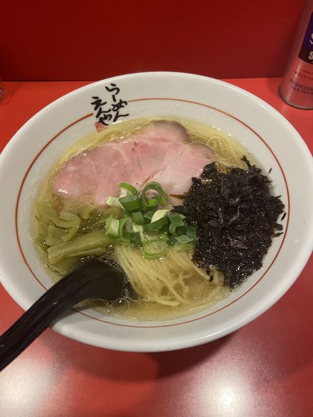 「塩ラーメン大盛り」@らーめん えんやの写真