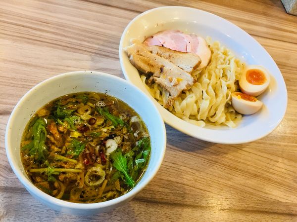 「特製塩つけ麺【1150円】」@くじら食堂 nonowa東小金井店の写真
