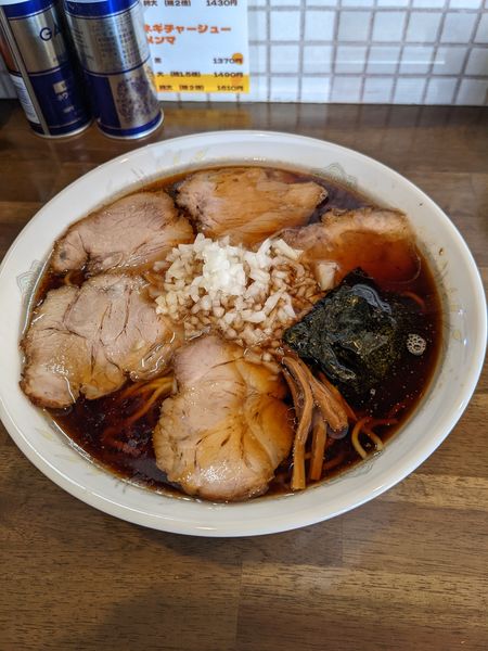 「チャーシューメン 大盛」@ラーメン専門 珉珉の写真