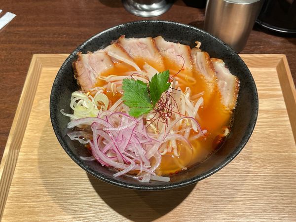 「あの旨辛DXチャーシューメン」@麺屋 やま 本町店の写真