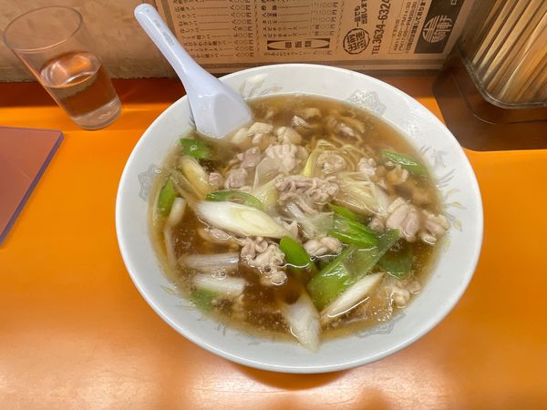 「鳥ねぎソバ」@生駒軒 森下の写真