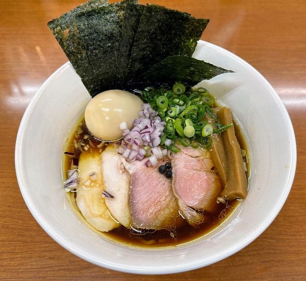 「特製醤油」@麺や 魁星 京急川崎店の写真