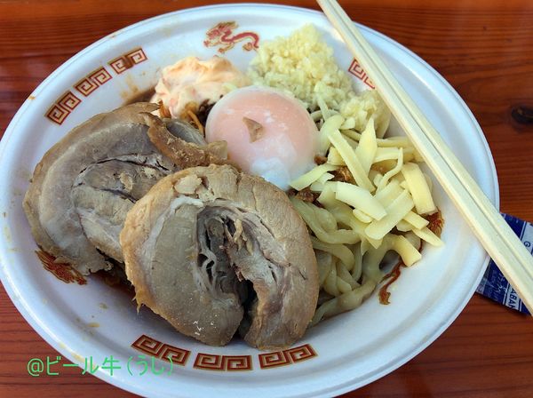 「ジャンプガレッジ　まぜそば極みclassic oosaki」@大つけ麺博 2022の写真