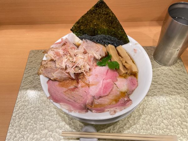 「特製 追い鰹ラーメン」@なにわ麺次郎の写真